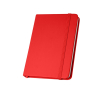 Notitieboek met harde kaft, deels gerecycled, A5 gelinieerde pagina’s kleur rood