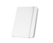 Notitieboek met harde kaft, deels gerecycled, A5 gelinieerde pagina’s kleur wit