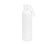 Lekvrije aluminium fles met siliconen lus 660ml Alu Cool kleur wit