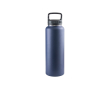 Roestvrijstalen fles, 90% gerecycled, met dubbele wand 1,2 L kleur marineblauw