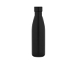 Thermofles van gerecycled roestvrij staal met matte afwerking 810 ml kleur zwart