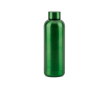 Roestvrijstalen fles, 90% gerecycled, met matte afwerking 550 ml kleur groen