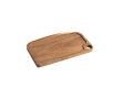 Acaciahouten plank met omranding en handvat, FSC™-gecertificeerd kleur donker hout