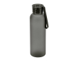 RPET-fles met matte afwerking en lekvrije dop 600 ml kleur zwart