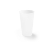 Eco beker met logo (500ml) kleur doorzichtig