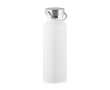 Roestvrijstalen drinkfles van deels gerecycled materiaal 810 ml kleur wit