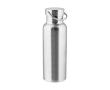 Roestvrijstalen drinkfles van deels gerecycled materiaal 810 ml kleur mat zilver