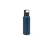 Thermosfles van gerecycled staal met vacuümisolatie 590 ml kleur marineblauw