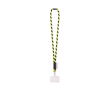 Tubulaire lanyard, gemaakt in Europa, met standaard karabijnhaak kleur olijfgroen