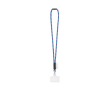 Tubulaire lanyard, gemaakt in Europa, met standaard karabijnhaak kleur paars