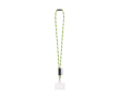 Tubulaire lanyard, gemaakt in Europa, met standaard karabijnhaak kleur groen