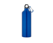 Grote aluminium fles in kleur met karabijnhaak 800ml Cruiser XL kleur koningsblauw