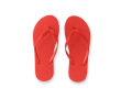 Strandslippers verkrijgbaar in diverse kleuren kleur rood