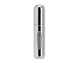 Navulbare parfumverstuiver van aluminium met venster 5ml kleur zilver