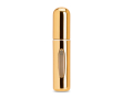 Navulbare parfumverstuiver van aluminium met venster 5ml kleur champagne