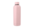 Thermosfles van gerecycled staal bedrukken, 500 ml kleur rose paztel