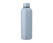 Thermosfles van gerecycled staal bedrukken, 500 ml kleur pastel blauw