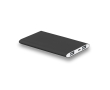 Powerbank bedrukken van aluminium met LED-zaklamp, 7.200 mAh kleur zwart