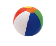 Opblaasbare strandbal, meerkleurig, gemaakt van ondoorzichtig PVC kleur meerkleurig