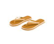 Tweekleurige slippers met dikke EVA-zool - Summer Camp kleur oranje