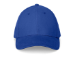 Verstelbare 6-panel cap van geborsteld katoen 260 g/m² kleur koningsblauw