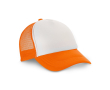 Polyester pet met mesh en plastic sluiting 150 g/m² kleur oranje
