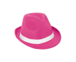Plastic hoed in verschillende kleuren zonder bijbehorende band kleur fuchsia