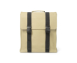 Rugzak van gerecycled kunstleer en kunststof voor 17\"-laptop kleur beige