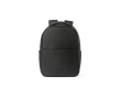Urban rugzak van gerecycled plastic met trolleyband 17\" kleur zwart