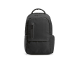 Waterbestendige laptoprugzak 17'' van gerecycled plastic kleur zwart