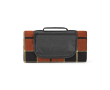 Opvouwbare picknickdeken van gerecycled polyester, waterdicht kleur rood