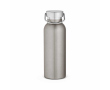 Thermosfles van gerecycled RVS met matte afwerking 530 ml kleur zilver