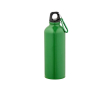 Lichte fles van gerecycled RVS met glanzende afwerking 510 ml kleur groen