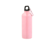 Lichte fles van gerecycled RVS met glanzende afwerking 510 ml kleur lichtroze