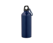 Lichte fles van gerecycled RVS met glanzende afwerking 510 ml kleur marineblauw
