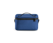 Koeltas van gerecycled plastic met dubbele draaggreep 7,5 L kleur blauw