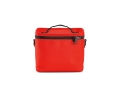 Isolerende koelbox van gerecycled kunststof met brede opening 10 L kleur rood
