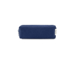 Multifunctioneel etui van gerecycled canvas met rits 270 g/m² kleur marineblauw