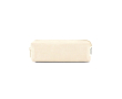 Multifunctioneel etui van gerecycled canvas met rits 270 g/m² kleur naturel