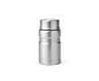 Thermos lunchpot van gerecycled staal met opvouwbare lepel 740 ml kleur zilver
