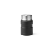 Voedselpot van gerecycled staal met dubbele wand 500 ml kleur zwart