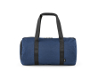 Sporttas van gerecycled nylon met schoenenvak kleur marineblauw