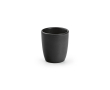 Espressokopje van keramiek met matte afwerking 80 ml kleur zwart