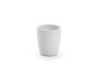 Espressokopje van keramiek met matte afwerking 80 ml kleur wit