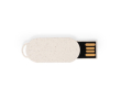 Originele ultradunne en kleine USB gemaakt van tarwestro kleur naturel