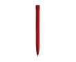 Pen van gerecycled aluminium met magnetische drukknop, zwarte inkt kleur rood