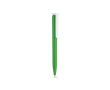 Pen van gerecycled plastic met ultralicht ontwerp en blauwe inkt kleur groen