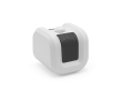 Draagbare speaker van gerecycled kunststof met krachtige bas 5 W kleur wit