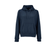 Dames hoodie van biologisch katoen 300 g/m² Bondi kleur marineblauw