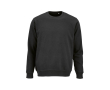 Unisex sweater (biologisch katoen) in sweatstof 300 g/m² Waikiki kleur zwart